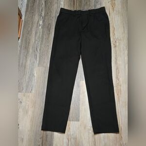 Haggar Men's Elegant Black Dress Pants